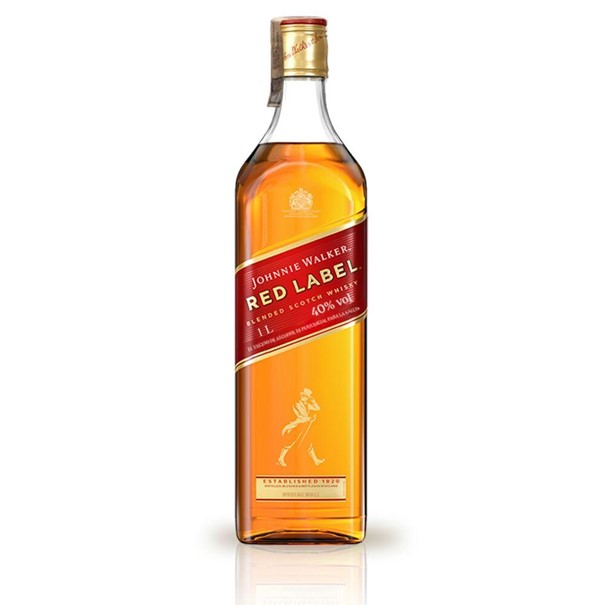 Johnnie Walker Red Label (1000ml – 40% ABV)