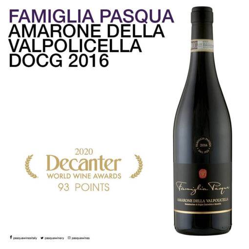 Famiglia Pasqua Amarone della Valpolicella DOCG 2018