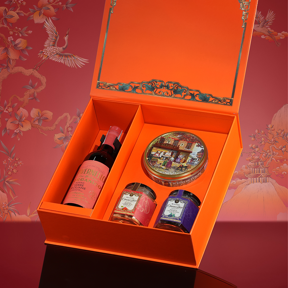 Hộp Quà Tặng Phát Tài Tavernello Organico Rosso Terre Siciliane