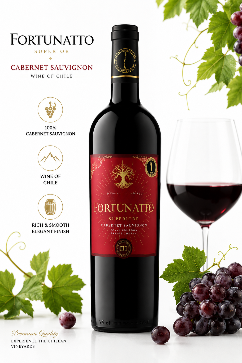Fortunatto Carmenere 2022 (Red Label)