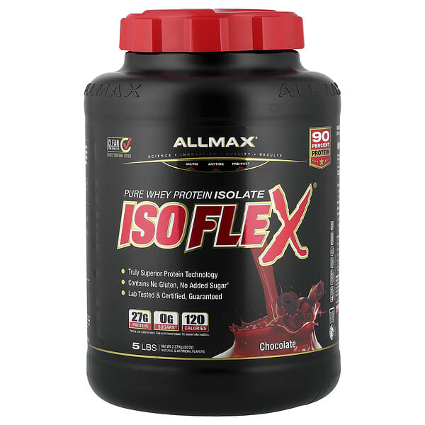 Allmax - Iso Flex - Whey Protein Isolate - 5lbs (75 Serving)