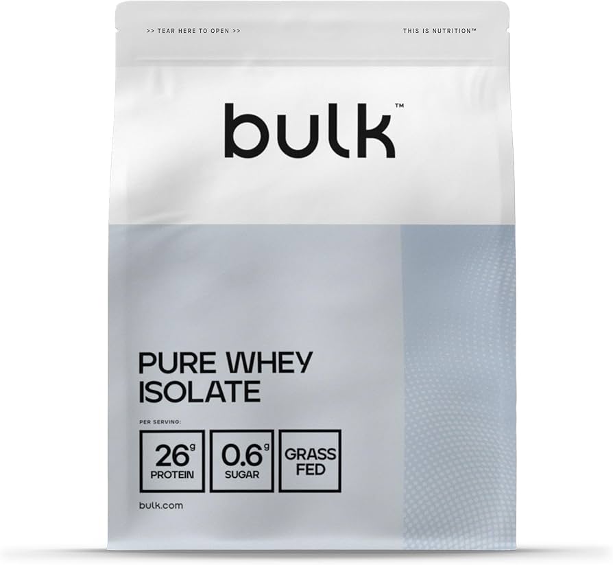 Bulk Powder - Grassfed Pure Whey Isolate  1.8kg 60 lần dùng