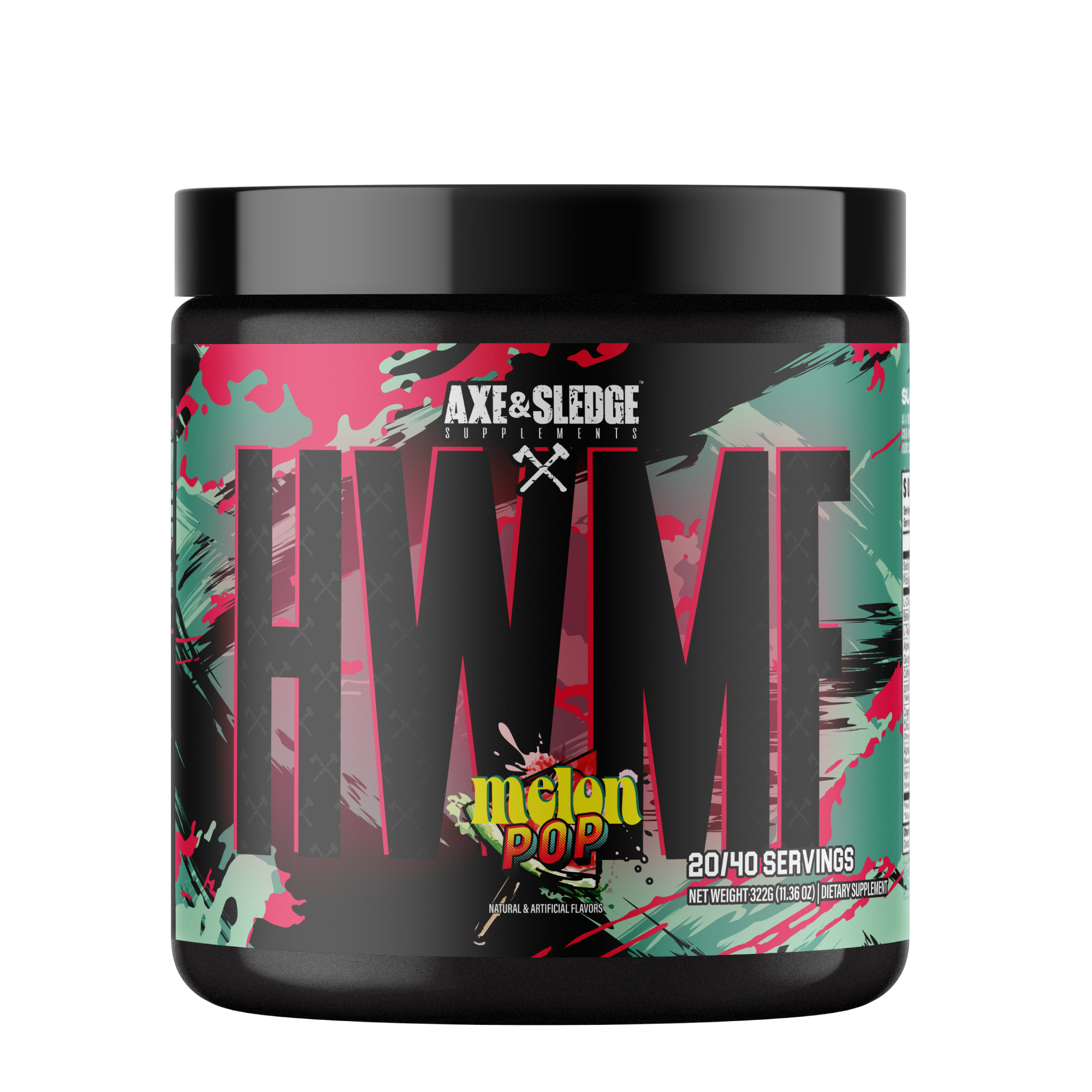 Axe & Sledge - High Stim Pre-Workout - 40 lần dùng
