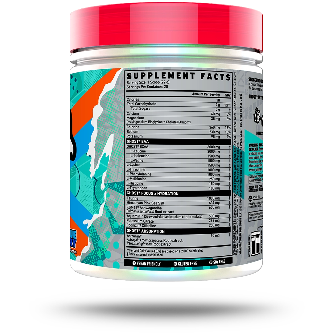 Ghost - Ghost - Intra EAA BCAA Hydration - 20 lần dùng