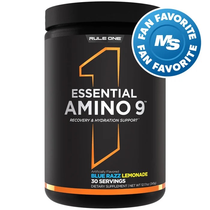 Rule 1 Essential Amino 9 - 30 lần dùng