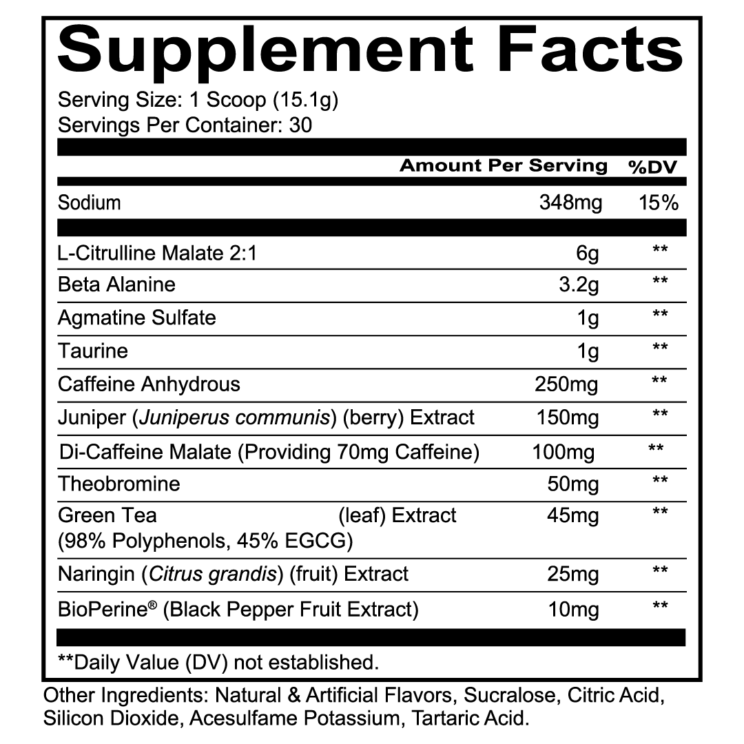 Redcon1 - Total War - Pre Workout 30 lần dùng