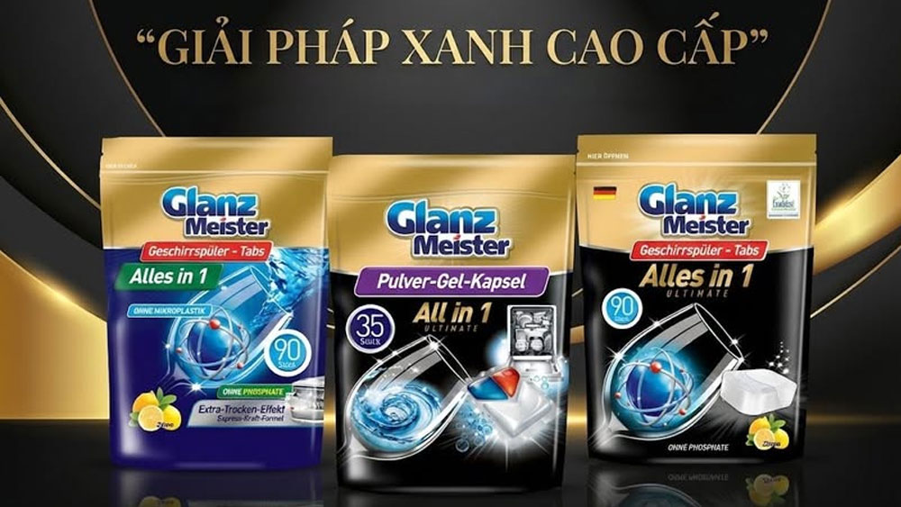 Glanz Meister - Giải pháp xanh cho chén bát sạch bóng