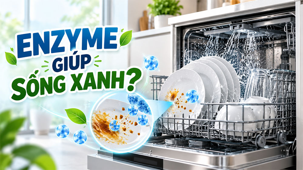 Tại sao enzyme có thể giúp giảm tác động đến môi trường?