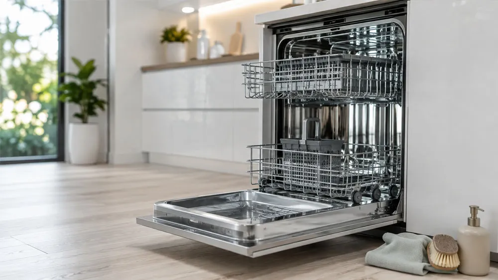 Cách vệ sinh máy rửa bát định kỳ tại nhà