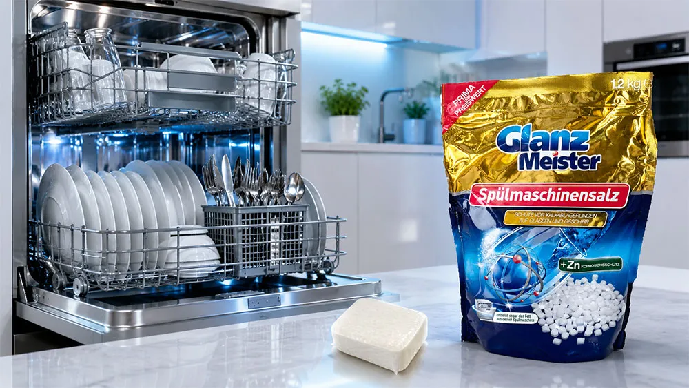 Viên rửa All in One và muối chuyên dụng cho máy rửa bát