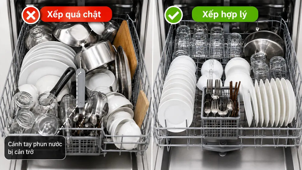 Những lỗi thường gặp khi sử dụng viên rửa bát