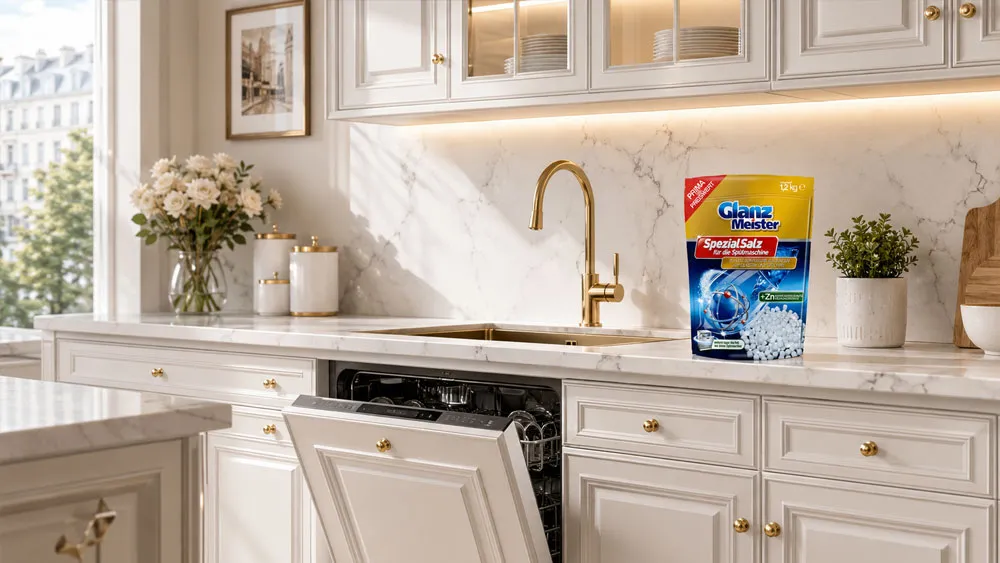 Không gian bếp châu Âu hiện đại cùng sản phẩm GlanzMeister