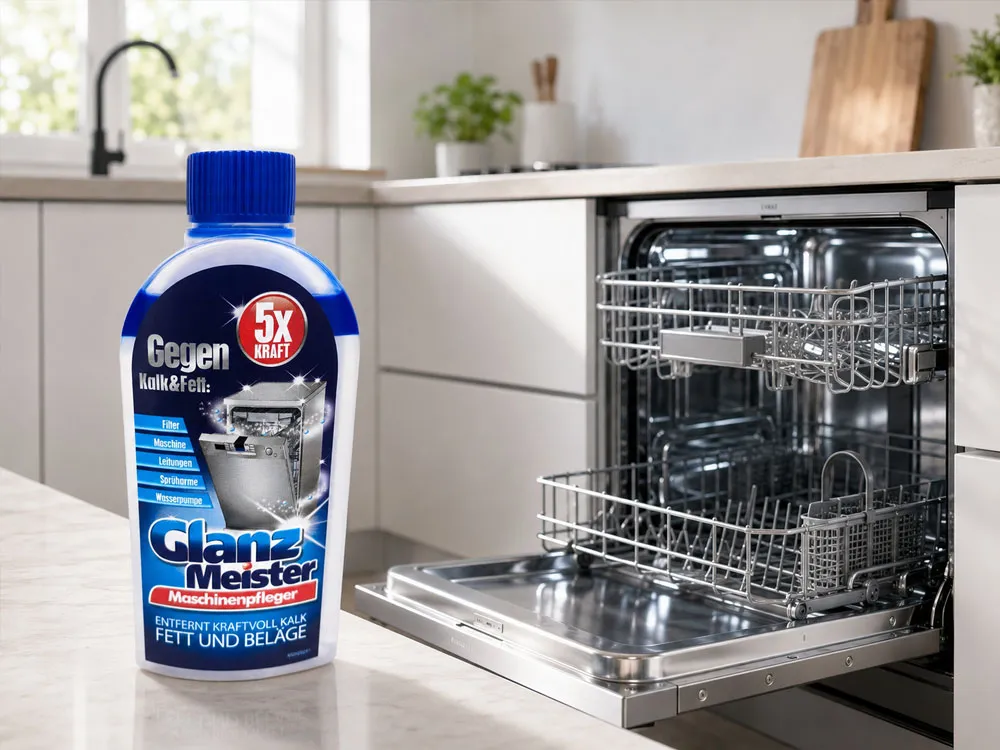 Nước rửa vệ sinh máy rửa chén dạng gel GlanzMeister 250 ml