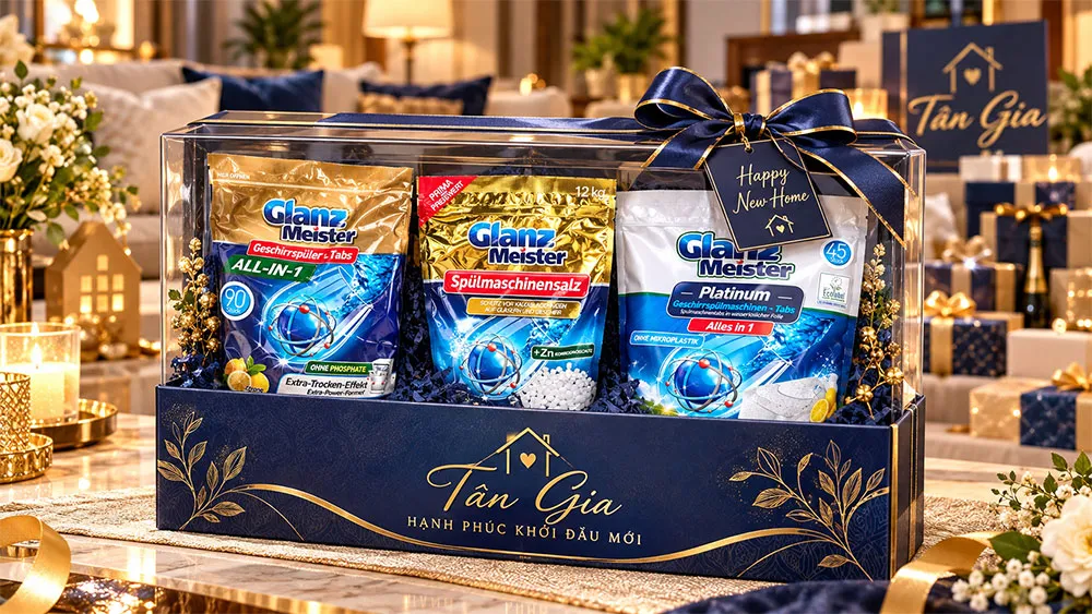Bộ Quà Platinum Eco làm quà tặng tân gia ý nghĩa