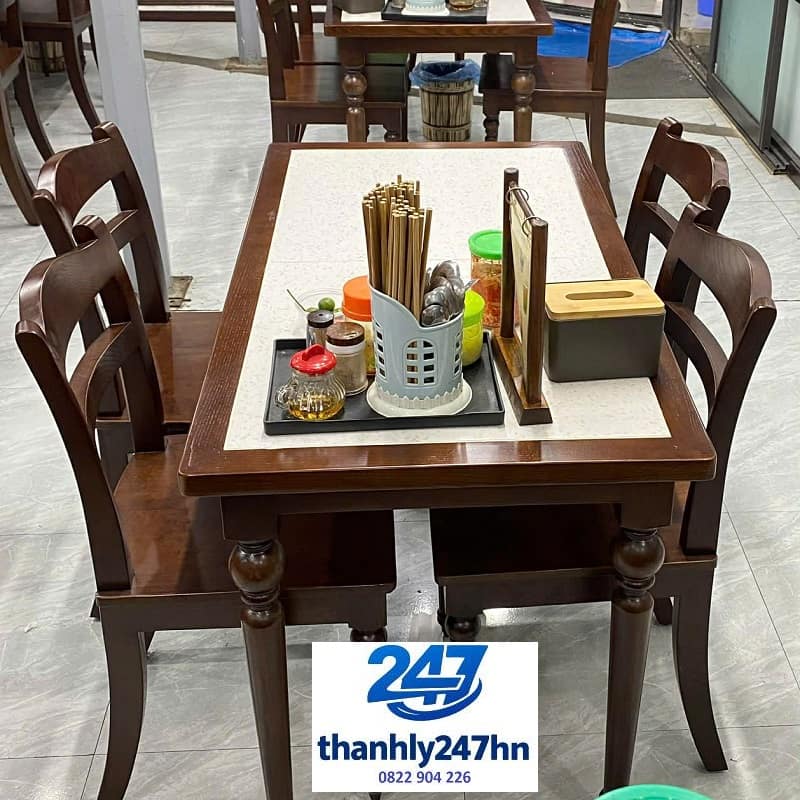 Thu mua bàn ghế cũ quán bún, phở