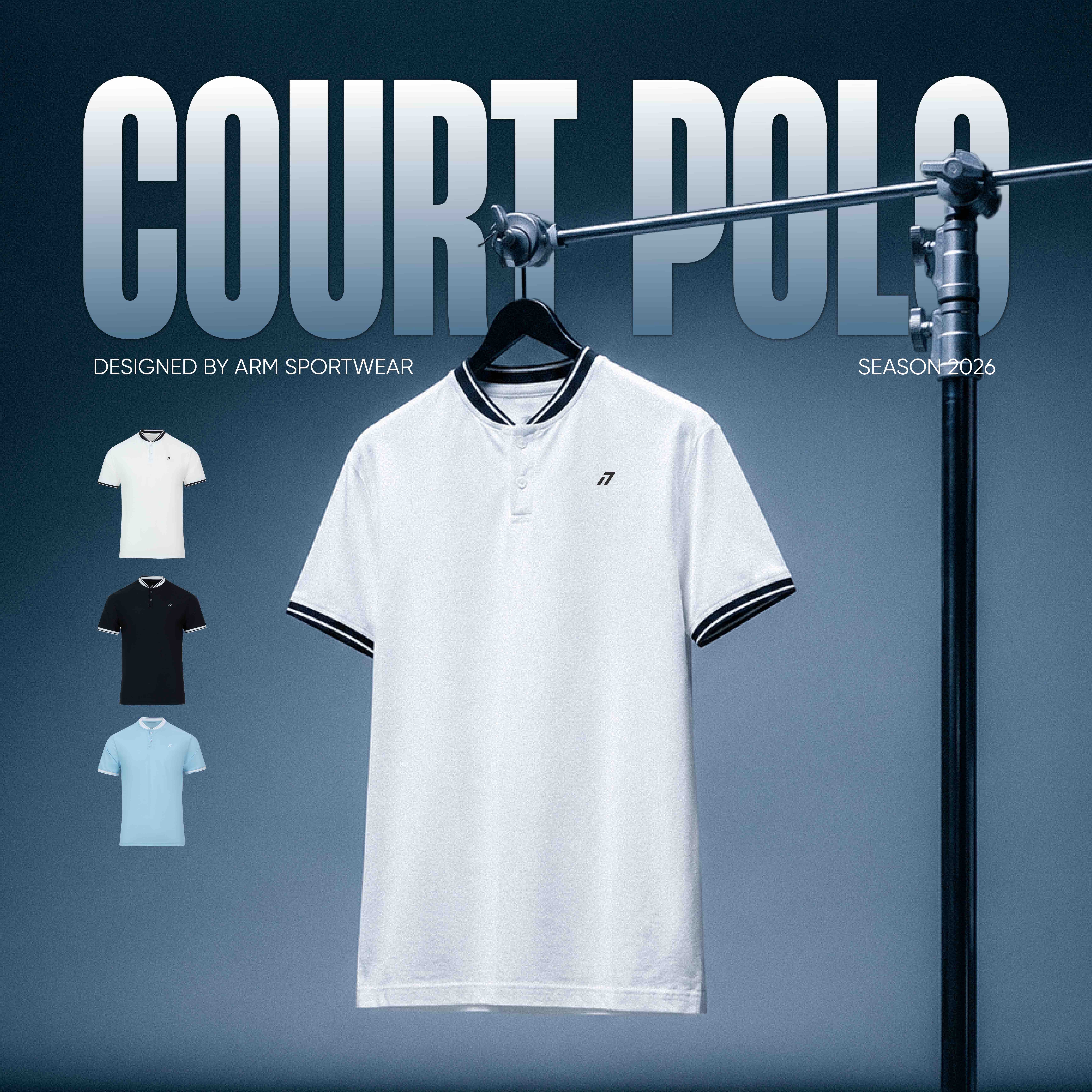 ARM SPORTWEAR RA MẮT ÁO POLO COURT
