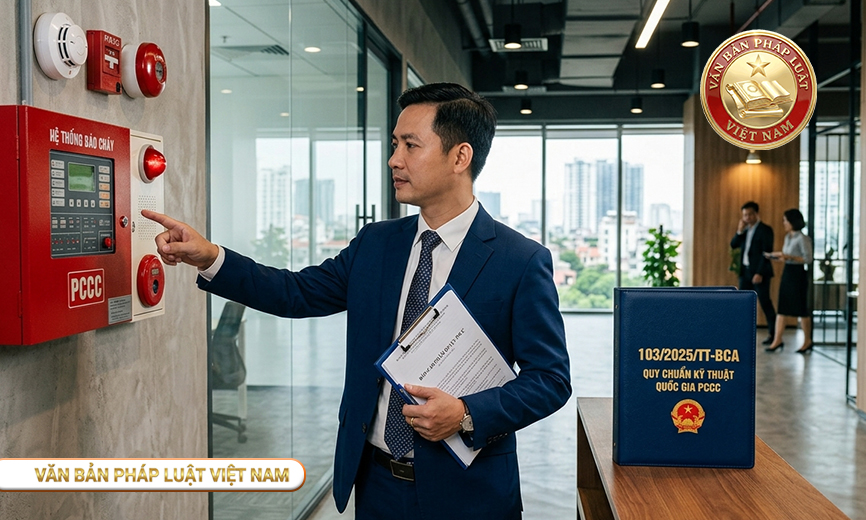 📜 Thông Tư 103/2025/TT-BCA: Ban Hành Quy Chuẩn Kỹ Thuật Quốc Gia Về Trang Bị Phương Tiện PCCC (QCVN 10:2025/BCA)