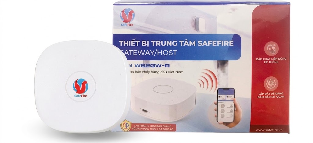 Thiết Bị Báo Cháy Trung Tâm GateWay | WS2GW-R SafeFire
