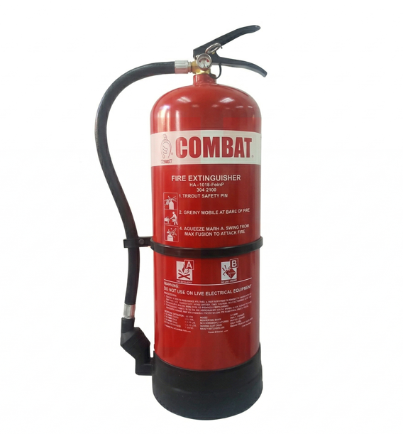 Bình chữa cháy Pin điện Lithium - ion Foam Bọt AFF 9 Lít (Có Kiểm Định) - Loại Xách Tay  | C-9FSE Combat  - Singapore