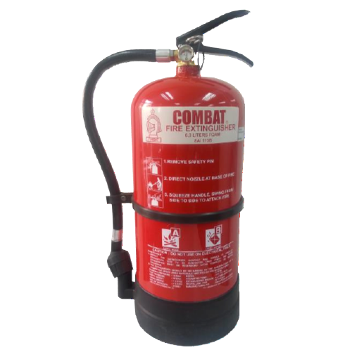 Bình chữa cháy Pin điện Lithium - ion Foam Bọt AFF 6 Lít (Có Kiểm Định) - Loại Xách Tay  | C-6FSE Combat  - Singapore