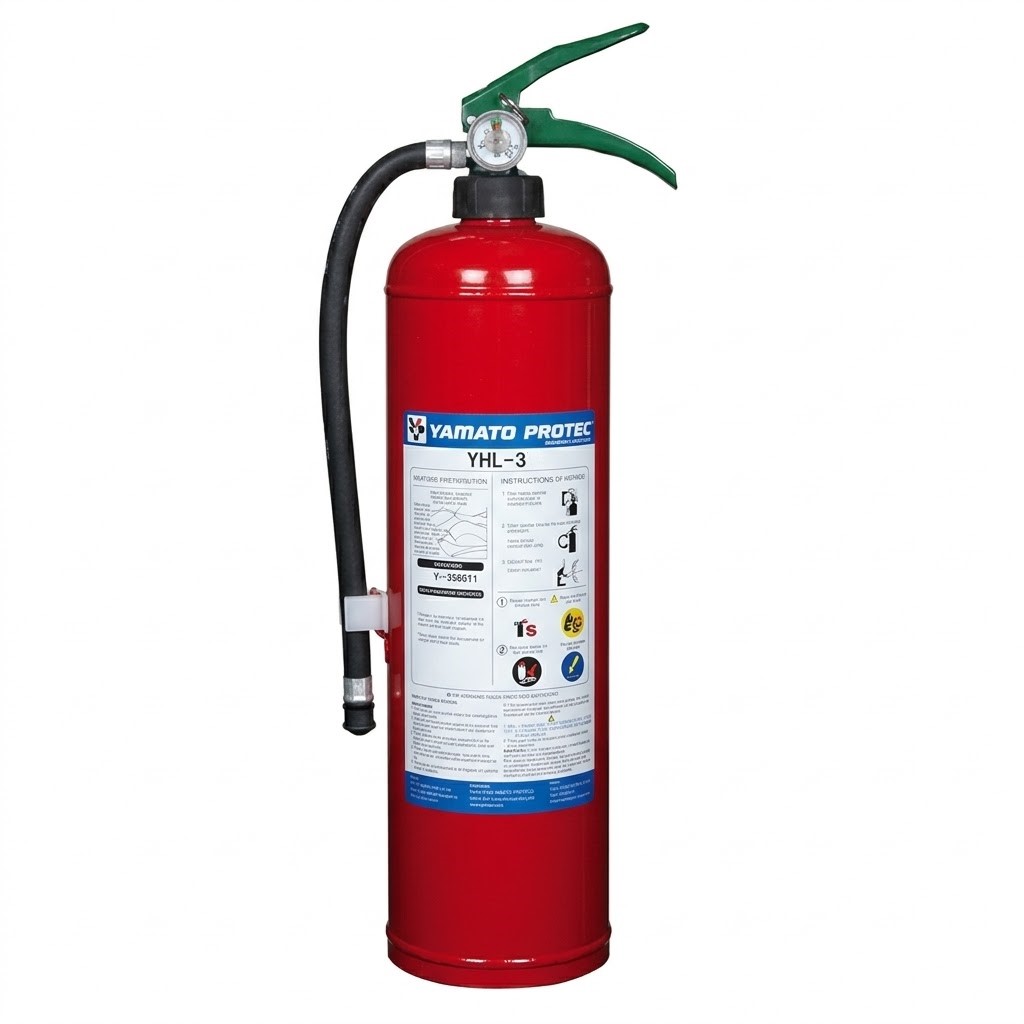 Bình chữa cháy Gốc Nước 3.0 Lít (Có Kiểm Định) - Loại Xách Tay  | YNL-3VII Yamato Japan