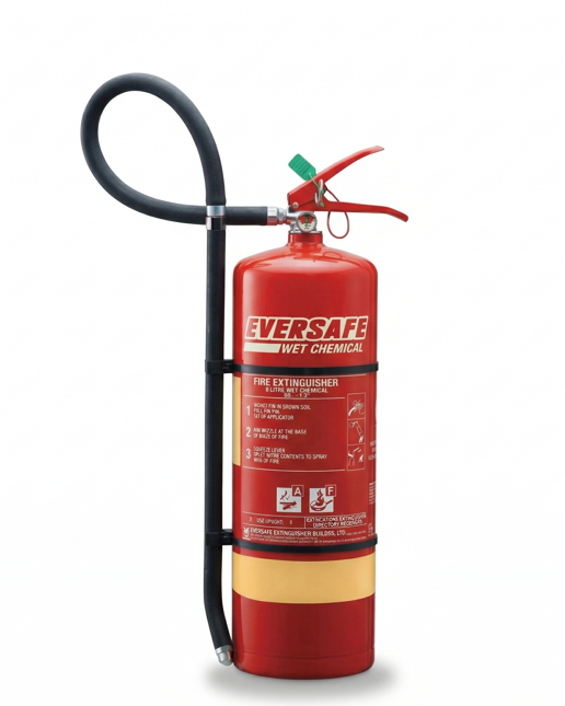 Bình chữa cháy Gốc Nước - Dùng Nhà Bếp 6 Lít (Có Kiểm Định) - Loại Xách Tay Đặc Biệt | CR-EEK-6S EverSafe - Malaysia
