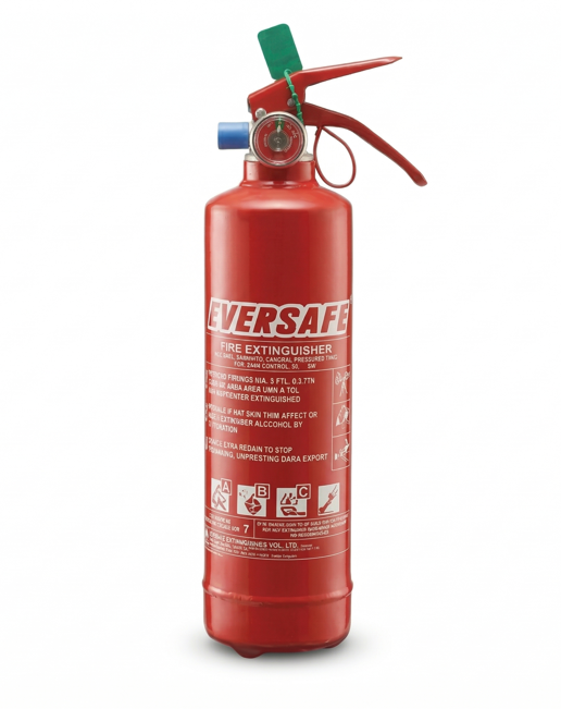 Bình chữa cháy Bột ABC 1 Kg (Có Kiểm Định) - Loại Xách Tay  | EC-1 EverSafe - Malaysia
