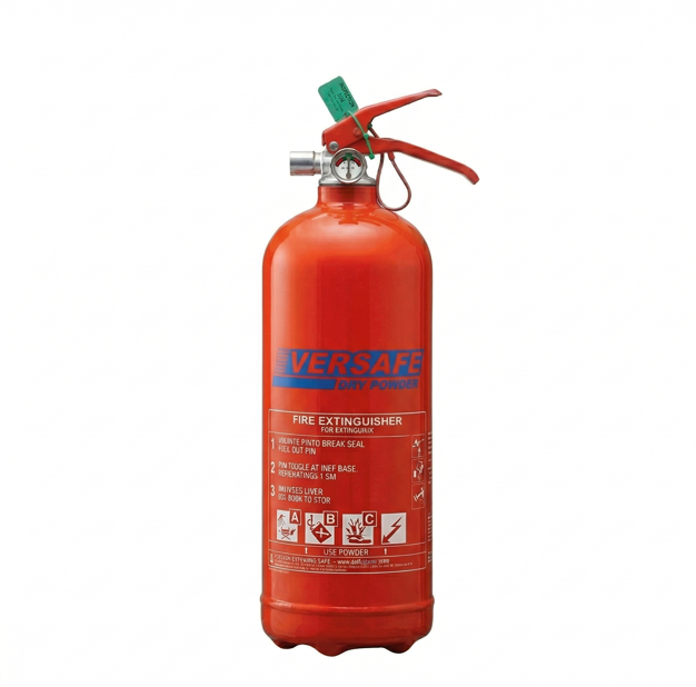 Bình chữa cháy Bột ABC 2 Kg (Có Kiểm Định) - Loại Xách Tay  | EED-2 EverSafe - Malaysia