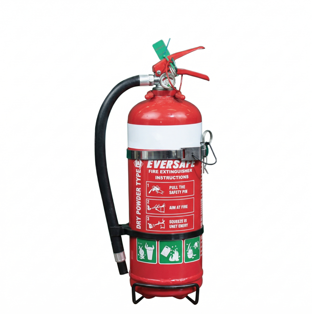 Bình chữa cháy Bột ABE 2 Kg (Lăng Phun Ngắn) (Có Kiểm Định) - Loại Xách Tay Đặc Biệt | GSD-2SV EverSafe - Malaysia