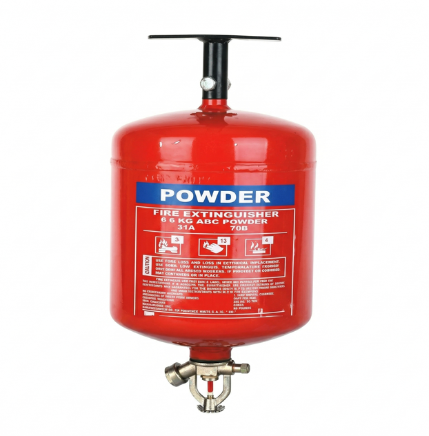 Bình chữa cháy Bột ABC 4 Kg (Có Kiểm Định) - Loại Cầu Treo Tự Động   | EXT-MKX-4K Multron - Singapore