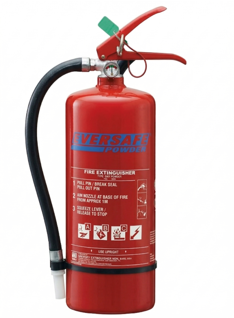 Bình chữa cháy Bột ABC 5 Kg (Có Kiểm Định) - Loại Xách Tay  | EED-5 EverSafe - Malaysia
