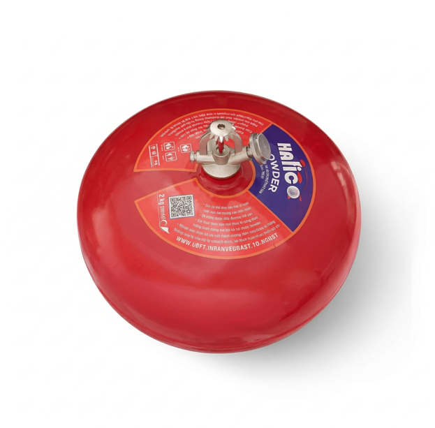 Bình chữa cháy Bột ABC 6Kg (Có Kiểm Định) - Loại Cầu Treo Tự Động   | HFPA6 HaFiCo - VN