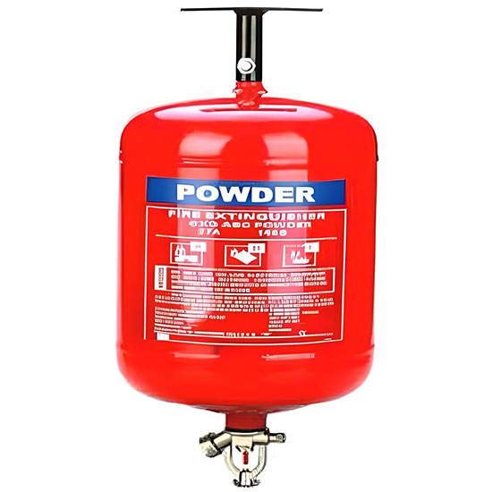 Bình chữa cháy Bột ABC 6kg (Có Kiểm Định) - Loại Cầu Treo Tự Động   | EXT-MKX-6K Multron - Singapore