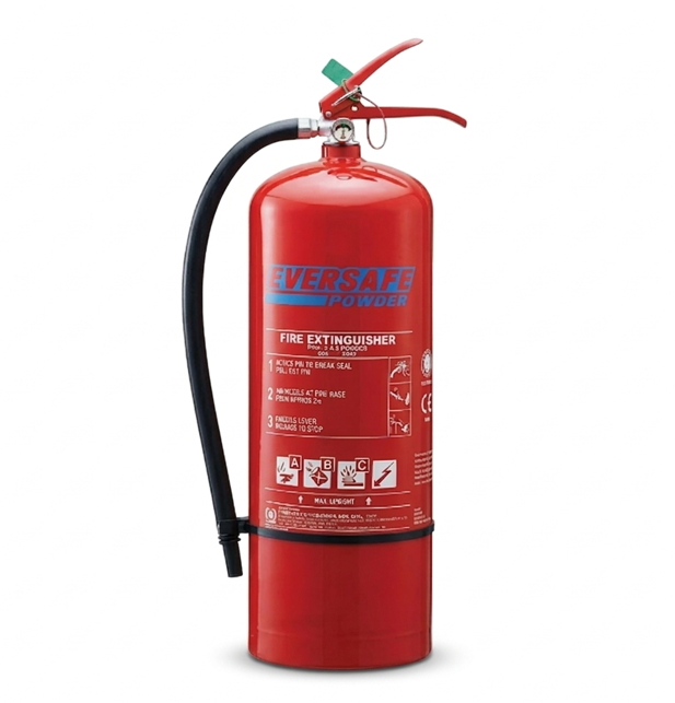 Bình chữa cháy Bột ABC 9 Kg (Có Kiểm Định) - Loại Xách Tay  | EED-9 EverSafe - Malaysia