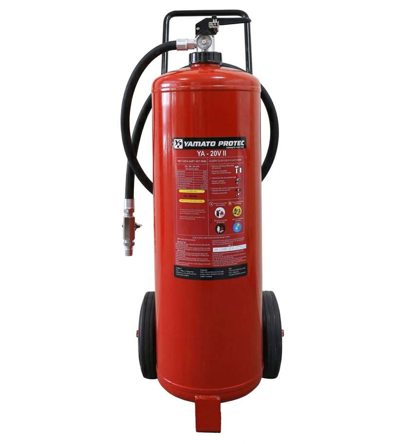 Bình chữa cháy Bột ABC 20kg (Có Kiểm Định) - Loại Xe Đẩy  | YA-20VII Yamato - Japan