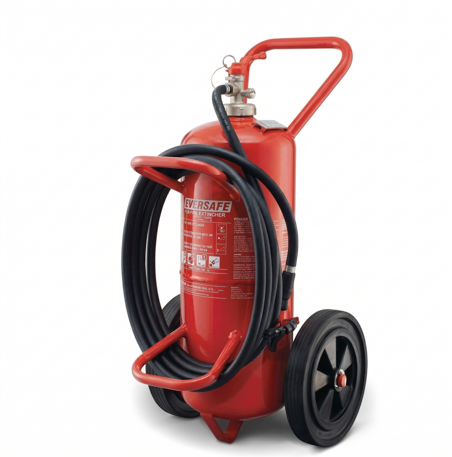Bình chữa cháy Bột ABC 25 Kg (Có Kiểm Định) - Loại Xe Đẩy  | MPM-25 EverSafe - Malaysia