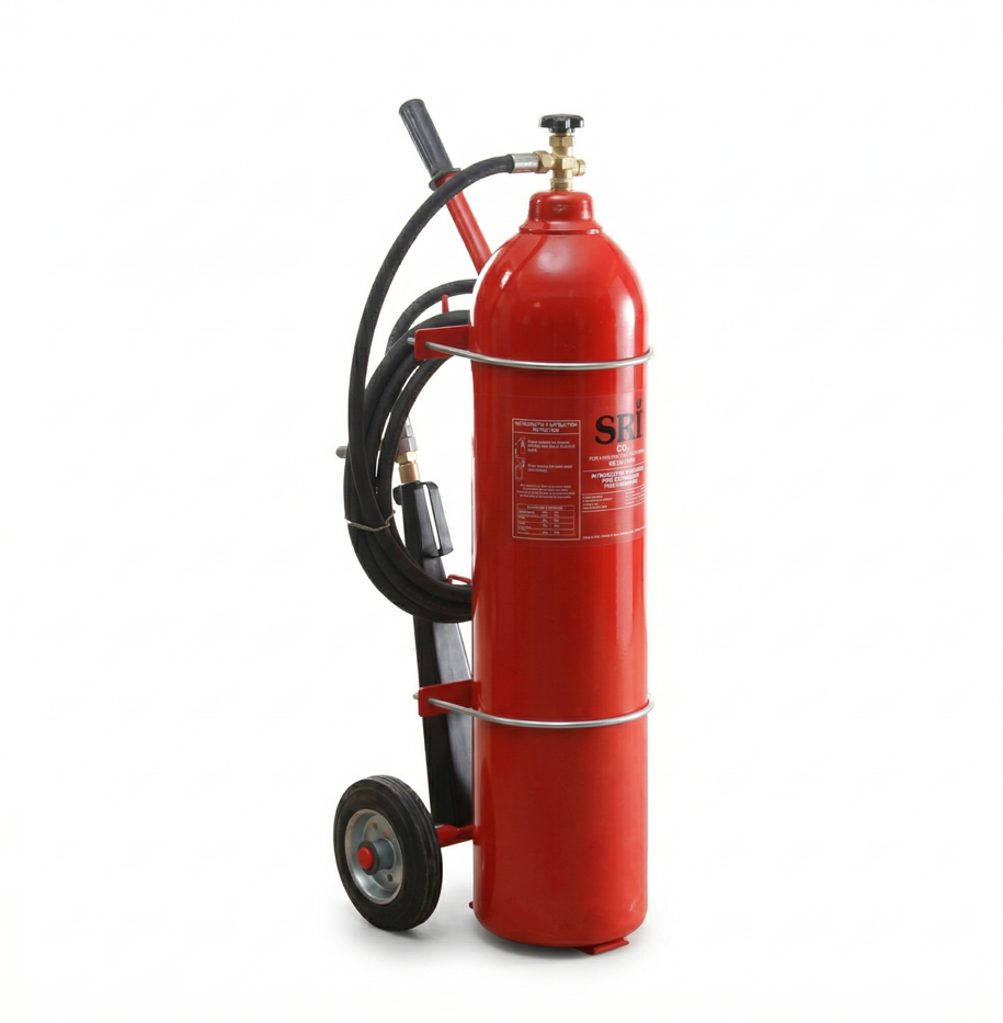 Bình chữa cháy Bột ABC 100 Kg (Có Kiểm Định) - Loại Xe Đẩy  | FEX080-CS-100-RD SRI - Malaysia