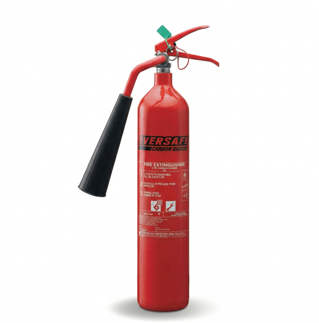 Bình chữa cháy Khí MT - CO2 2 Kg (Có Kiểm Định) - Loại Xách Tay  | EEC-2E2 EverSafe Malaysia