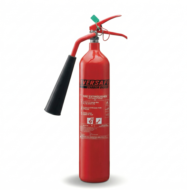 Bình chữa cháy Khí MT - CO2 2 Kg (Có Kiểm Định) - Loại Xách Tay Đặc Biệt | CR-EEC-2E2 EverSafe Malaysia