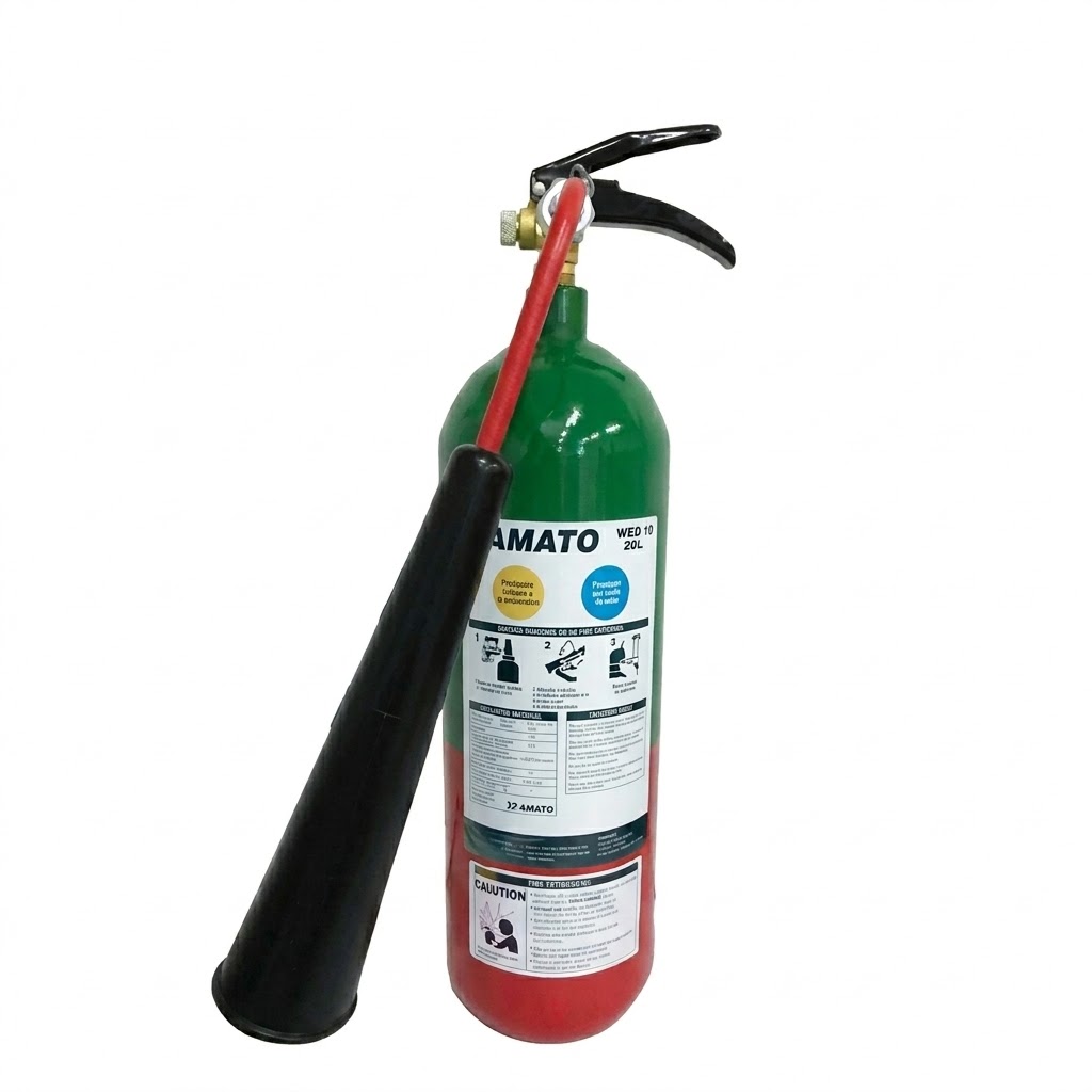 Bình chữa cháy Khí MT - CO2 3.2kg (Có Kiểm Định) - Loại Xách Tay  | YVC-7II Yamato Japan