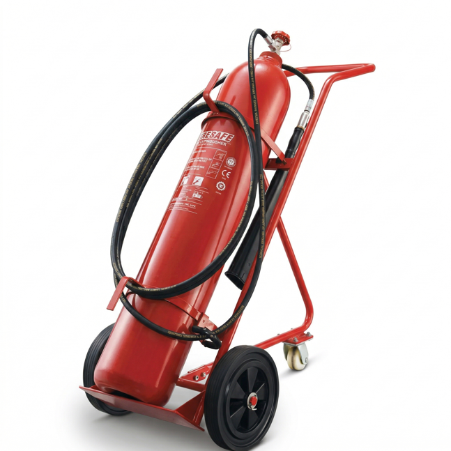 Bình chữa cháy Khí MT - Khí CO2 20 Kg (Có Kiểm Định) - Loại Xe Đẩy  | MCO-20 EverSafe Malaysia
