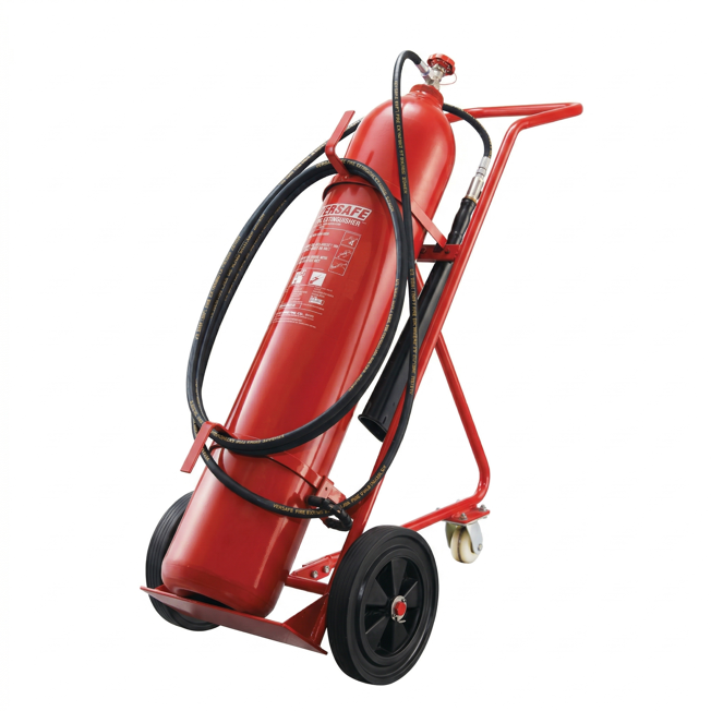 Bình chữa cháy Khí MT - Khí CO2 25 Kg (Có Kiểm Định) - Loại Xe Đẩy  | MCO-25 EverSafe Malaysia