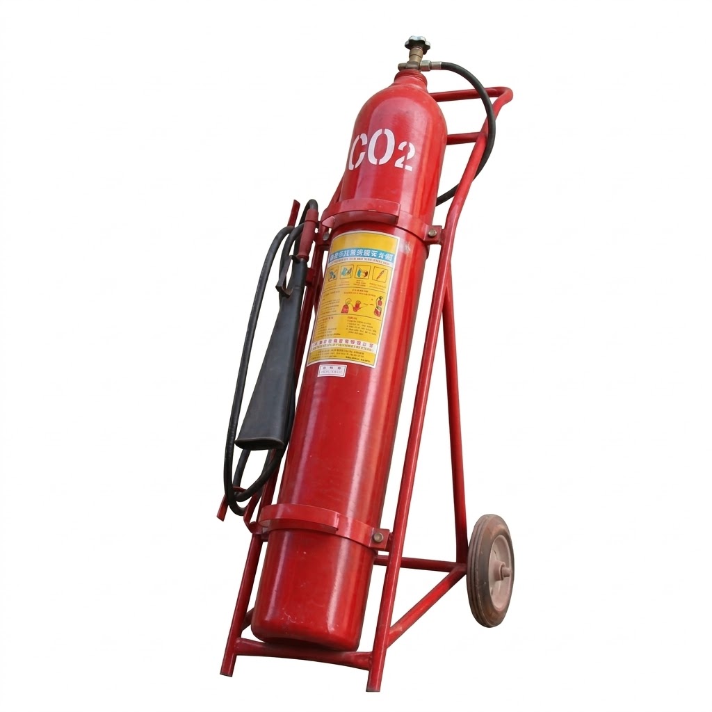 Bình chữa cháy Khí MT - CO2 20 Kg (Có Kiểm Định) - Loại Xe Đẩy  | MT20-CO2-20KG Phổ Thông China