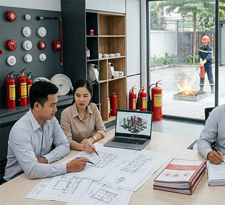Tư Vấn Thiết Kế Hệ Thống PCCC đạt quy chuẩn