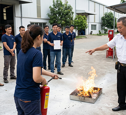 Huấn Luyện - Đào Tạo Nghiệp Vụ - Cấp Chứng Chỉ an toàn PCCC và CHCN Cơ Sỏ