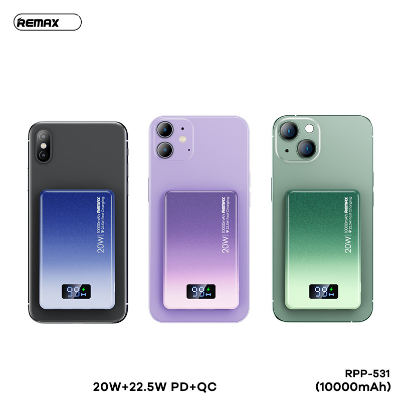 Sạc dự phòng nhanh 22.5W Remax RPP-531