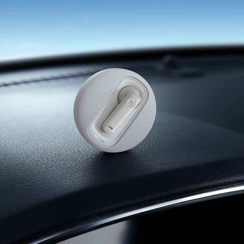 Tai nghe Bluetooth Trên Xe Ô Tô Baseus C-Micro CM10 Smart Unilateral Wireless Earphone for Car