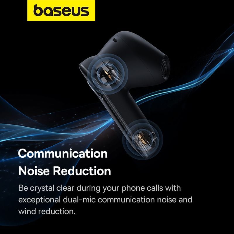 Tai nghe Bluetooth Trên Xe Ô Tô Baseus C-Micro CM10 Smart Unilateral Wireless Earphone for Car