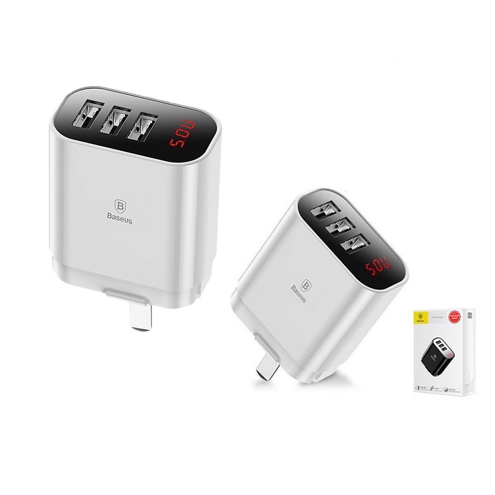 Cốc sạc usb Baseus Mirror Lake Dual QC 18W