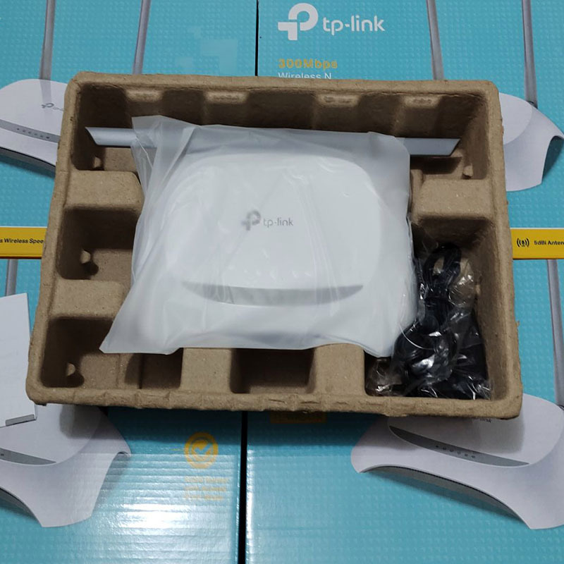 Cục router Wifi tp-link TL-WR841N 2 angten dạng Modem